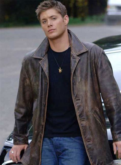 supernatural dean leather jacket